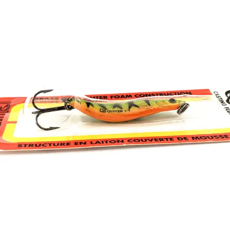 Luhr Jensen Quiver, 1/4oz Fire Tiger fishing spoon #12036