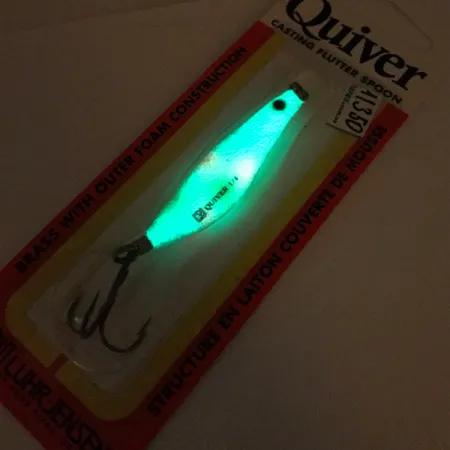 Luhr Jensen Quiver Glow, 1/4oz fishing spoon #11350