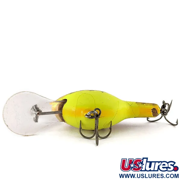 Vintage Bagley Mama CAT, 1/2oz Fire Tiger fishing lure #11354