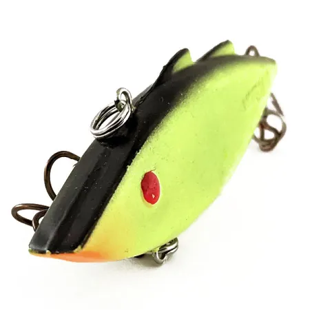 Vintage Norman N-Ticer Lipless UV, 1/3oz Chartreuse fishing lure #11356