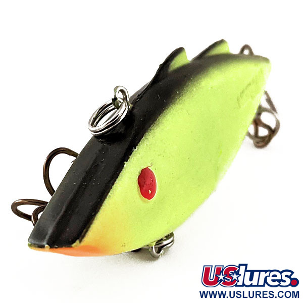 Vintage   Norman N-Ticer Lipless UV, 1/3oz Chartreuse fishing lure #11356