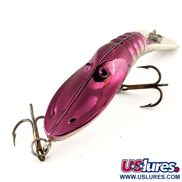 Vintage   Norman B.H Bass Magnet, 1/3oz Purple / Silver fishing lure #11362