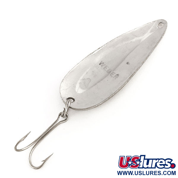 Vintage   Weber, 2/5oz Nickel fishing spoon #11368