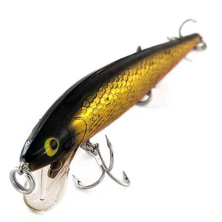 Vintage Smithwick Suspending Rattlin’ Rogue 12, 2/5oz Gold fishing lure #11379