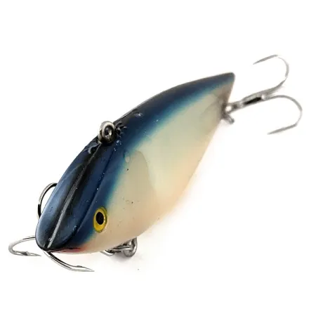 Vintage Cotton Cordell Super Spot, 1oz White Pearl / Blue fishing lure #11382