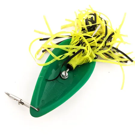 Vintage Swamp Fox Weedless Original Moss Boss, 1/2oz Frog fishing spoon #11387