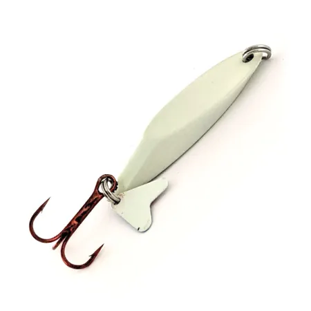 Vintage Northland Macho Minnow Jig Lure Glow, 3/4oz fishing spoon #11389