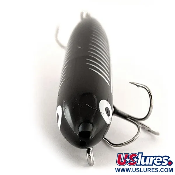   Heddon Zara Puppy, 1/4oz Black / White fishing lure #11397