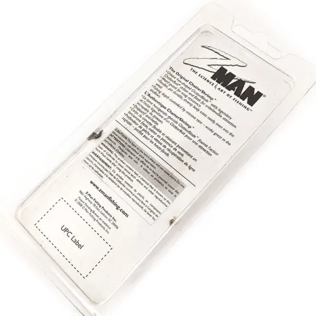 Z-Man Chatter Shrimp​, 1/2oz Black / Glitter fishing spoon #11403