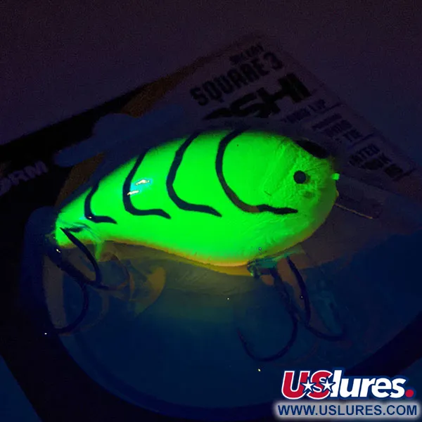 Storm Arashi Silent Square 3 UV, 1/2oz Mossy Chartreuse Craw fishing lure #11413