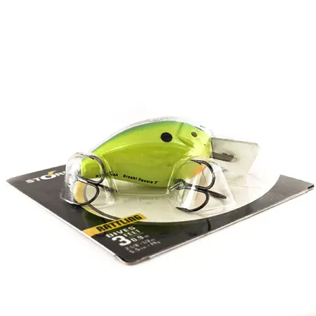 Storm Arashi Rattling Square 3 UV, 1/2oz Parrot fishing lure #11414