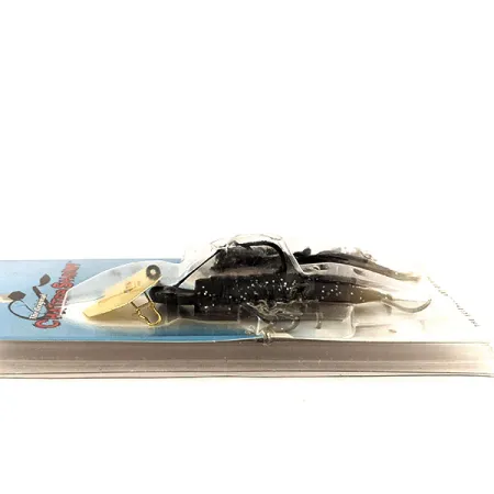 Z-Man Chatter Shrimp, 1/2oz Black / Glitter fishing spoon #11419