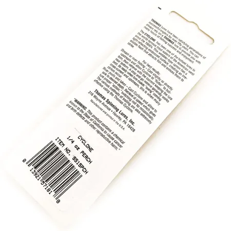 Thomas Cyclone, 1/4oz Bronze Perch fishing spoon #14623