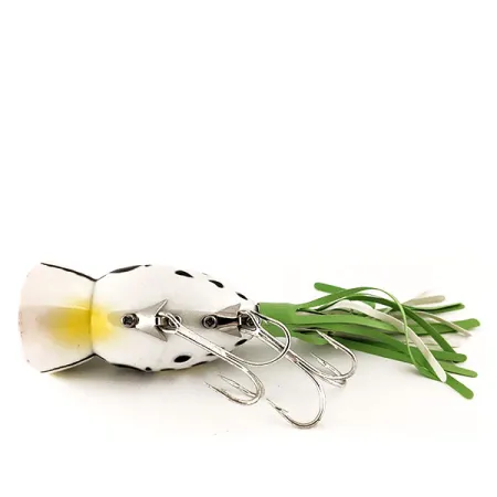 Fred Arbogast Hula Popper, 1/2oz Frog fishing lure #11426