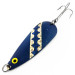 Vintage   Moriyama, 1oz Nickel / Blue fishing spoon #11433
