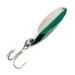 Vintage  Acme Kastmaster , 1/4oz Nickel / Green fishing spoon #11436