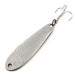 Vintage   Hopkins Shorty 75 Jig Lure, 3/4oz Hammered Nickel fishing spoon #11441