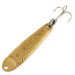 Vintage   Hopkins s1 Jig Lure, 1/3oz Hammered Gold fishing spoon #11442