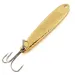 Vintage   Hopkins s1 Jig Lure, 1/3oz Hammered Gold fishing spoon #11442