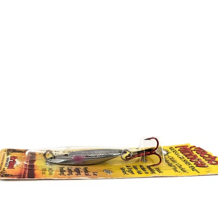 Northland Macho Minnow Jig Lure , 1/2oz Rainbow Silver fishing spoon #11456
