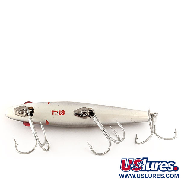 Vintage  L&S Bait Mirro lure MirrOlure TT Spotted Trout Sinking Twitchbait , 3/5oz  fishing lure #11481