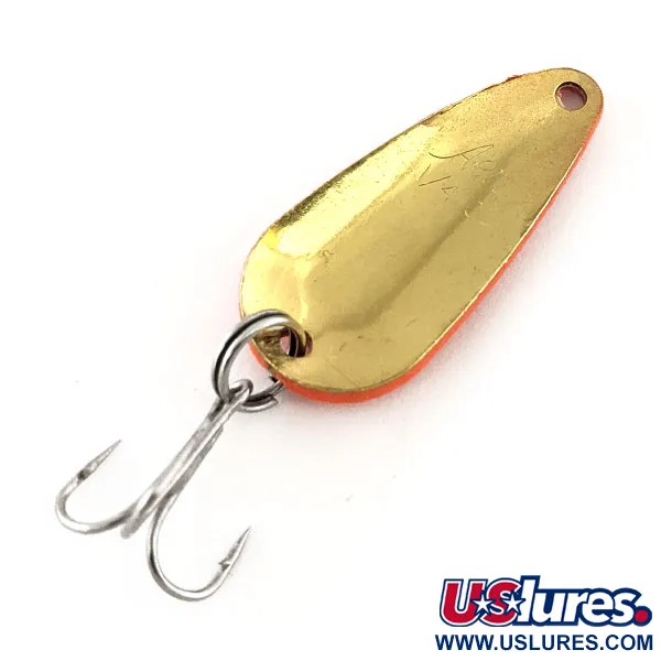 Vintage  Aeroplane Spinner Aero UV, 1/3oz Pink / Gold fishing spoon #11490