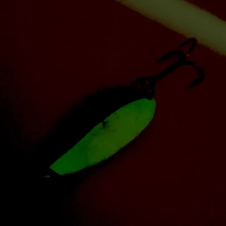 Vintage Acme Little Cleo Glow , 2/3oz fishing spoon #11494