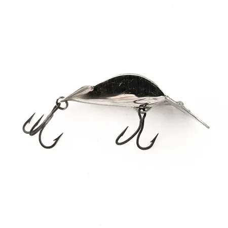 Vintage Buck Perry spoonplug, 1/4oz Nickel fishing spoon #11500