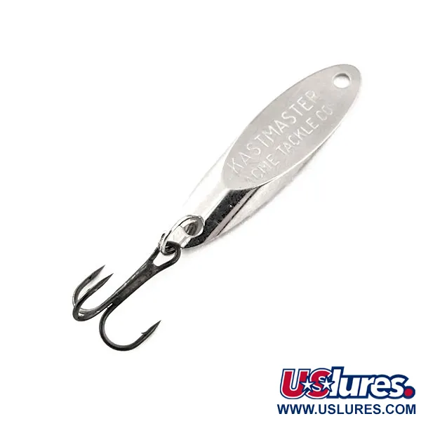 Vintage  Acme Kastmaster, 1/4oz Nickel fishing spoon #16267