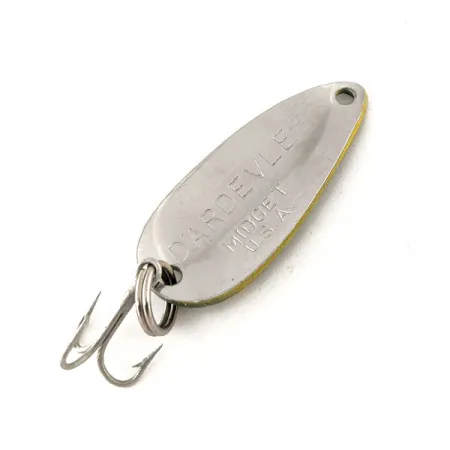 Vintage Eppinger Dardevle Midget, 3/16oz Frog fishing spoon #11508