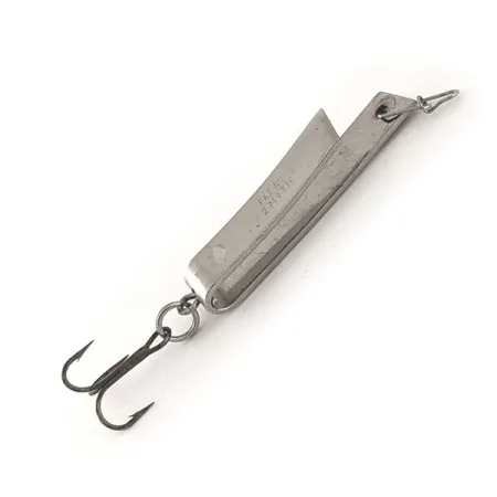 Vintage Luhr Jensen Super-Duper 503, 1/8oz Nickel fishing spoon #11515