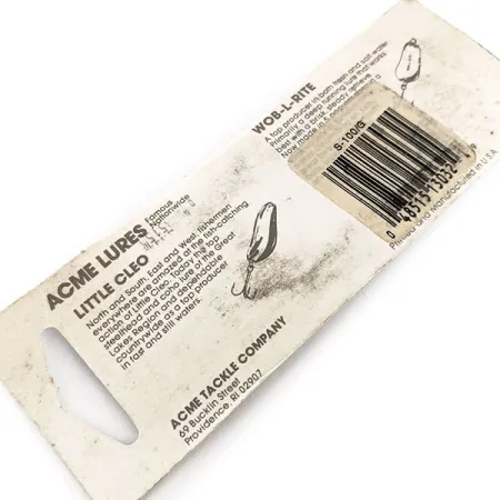 Acme Side-winder S-100, 1/3oz Gold fishing spoon #11523