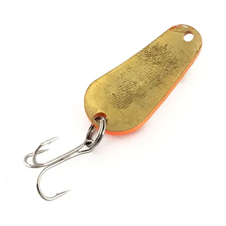 Vintage Aeroplane Spinner Aero UV, 1/4oz White / Orange / Gold fishing spoon #11537