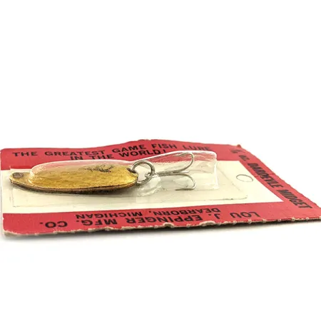 Eppinger Dardevle Midget Crystal , 3/16oz Golden Crystal fishing spoon #11538