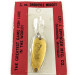  Eppinger Dardevle Midget Crystal , 3/16oz Golden Crystal fishing spoon #11538