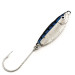 Vintage   Luhr Jensen Crippled Herring , 1/2oz Nickel / Blue fishing spoon #11539