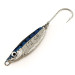 Vintage   Luhr Jensen Crippled Herring , 1/2oz Nickel / Blue fishing spoon #11539