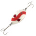 Vintage  Hofschneider Red Eye Wiggler, 1oz Red / White fishing spoon #11541