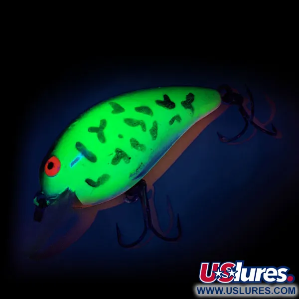 Vintage   Bomber model A UV, 1/3oz Fire Tiger fishing lure #11565