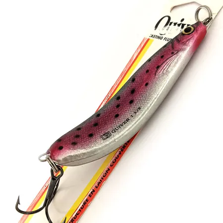 Luhr Jensen Quiver, 1 1/3oz Rainbow Trout fishing spoon #11569