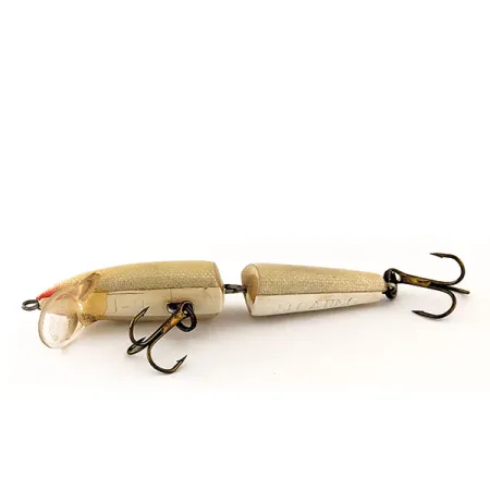 Vintage Rapala Jointed J9, 1/4oz Chartreuse fishing lure #11572