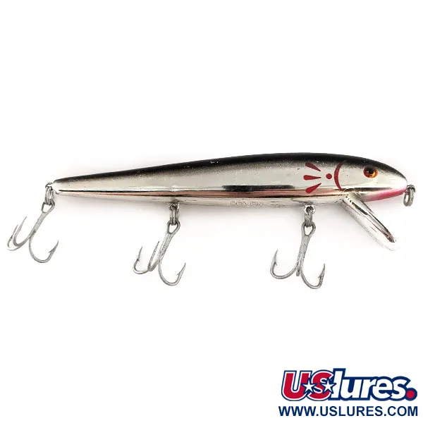 Vintage   Cotton Cordell Red Fin, 1/2oz Silver fishing lure #11573