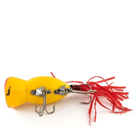 Vintage Kmart Kresge 360, 2/5oz Yellow fishing lure #11578