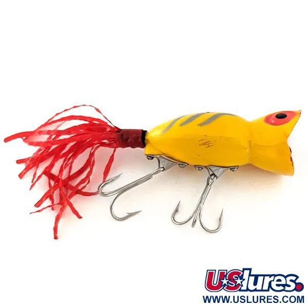 Vintage Kmart Kresge 360, 2/5oz Yellow fishing lure #11578