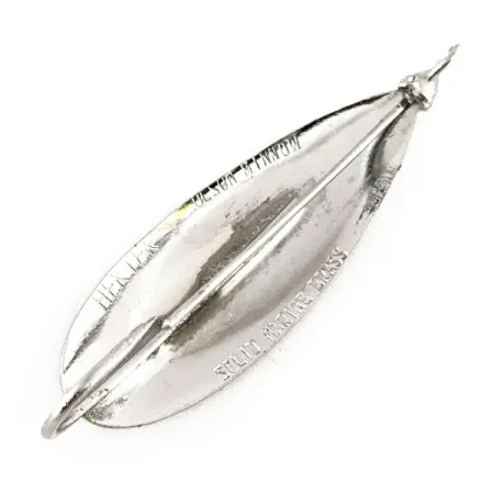 Vintage Weedless Herter's Olson Minnow, 3/16oz Nickel fishing spoon #11594