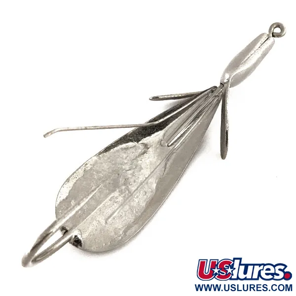 Vintage Johnnie O'Neil Weedless Johnnie O’ Neil Weed Wing 3, 1/2oz Nickel fishing spoon #11596