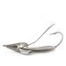 Vintage  Jonny ONeils Weedless Johnnie O’ Neil Weed Wing 3, 1/2oz Nickel fishing spoon #11596