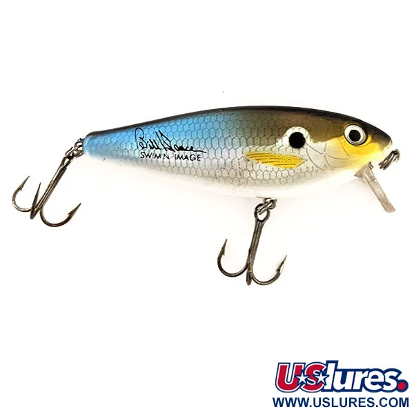 Vintage XCalibur Excalibur Shallow Runner Bill Dance Swim'N Image, 2/5oz fishing lure #11598