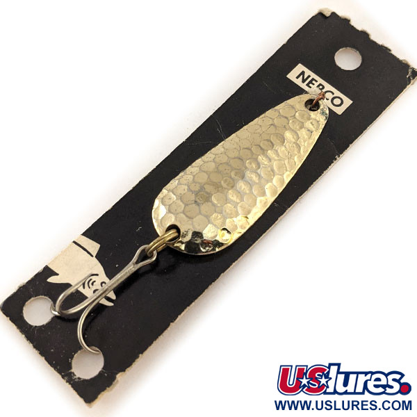   Nebco Tor-P-Do 2, 1/2oz Hammered Gold fishing spoon #11622