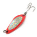 Vintage  Luhr Jensen Little Jewel UV, 1/4oz Red fishing spoon #11626